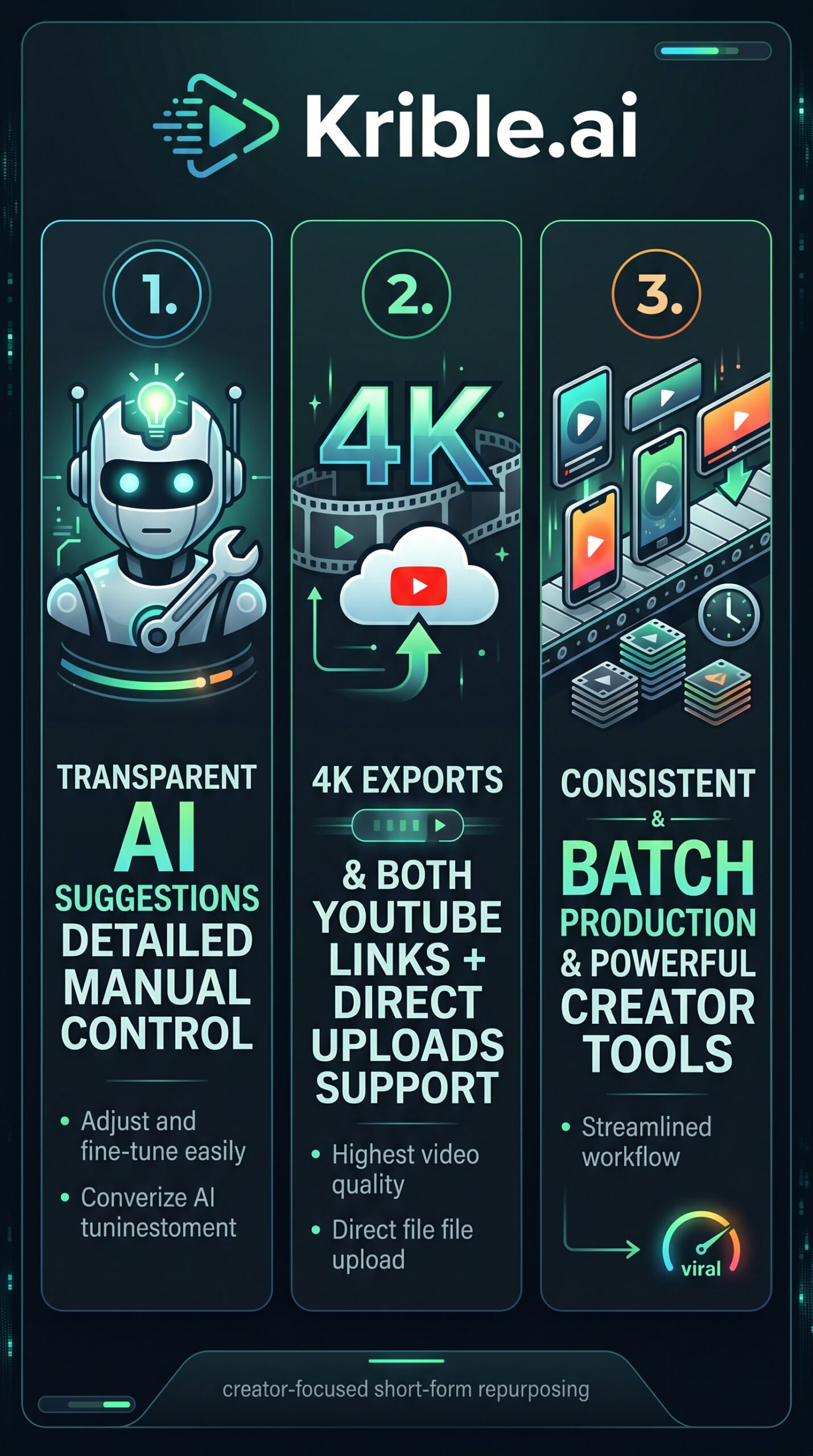 Krible.ai - Infographic